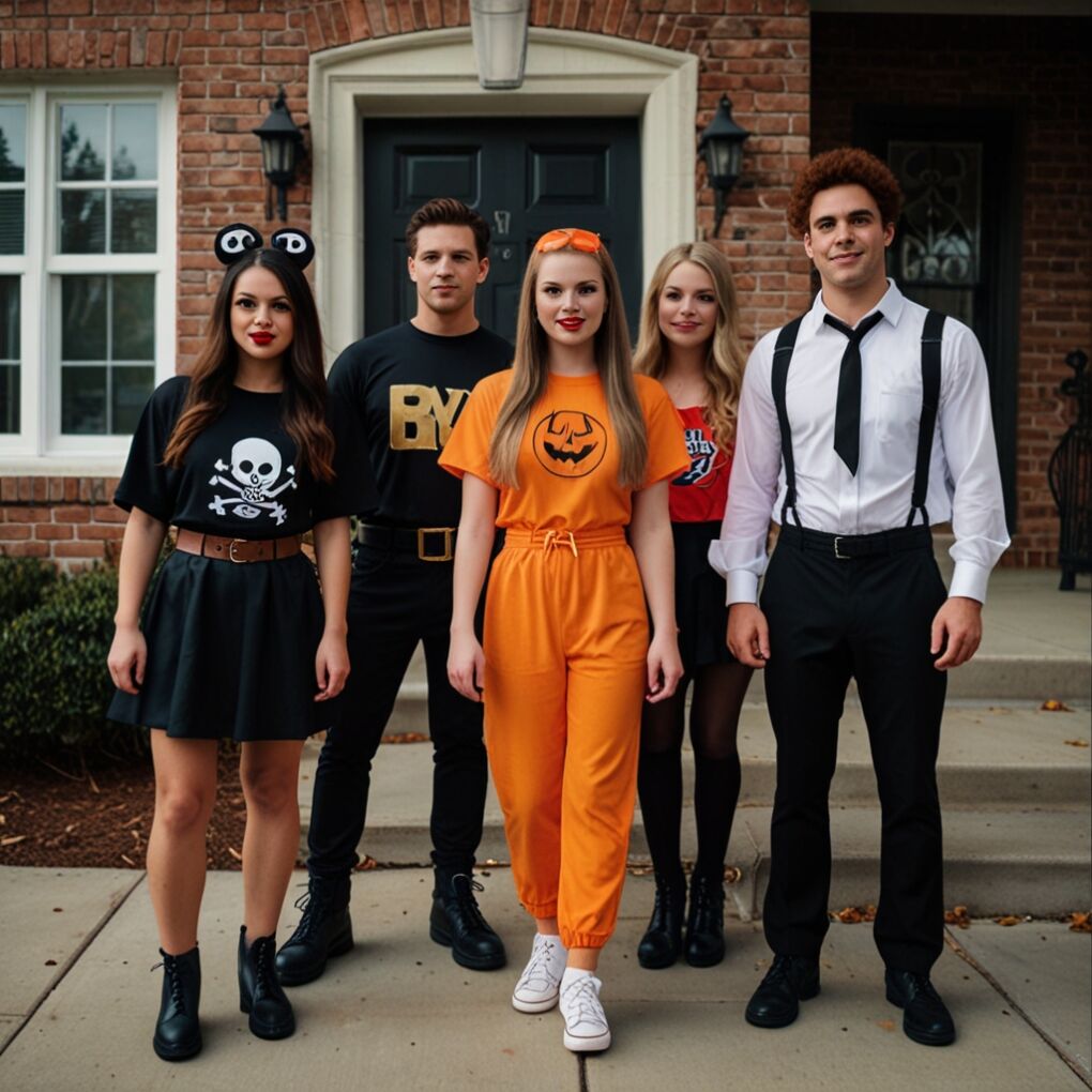 Halloween Group Costume Ideas for Friends and Families