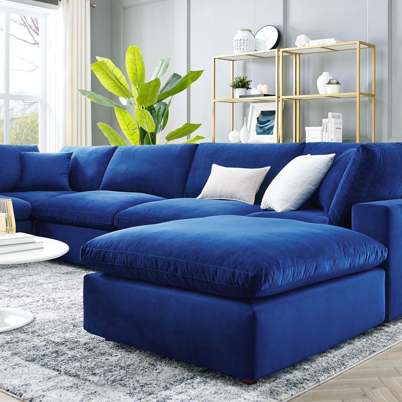 Velvet Sectionals: Fabric Care and Room Styling