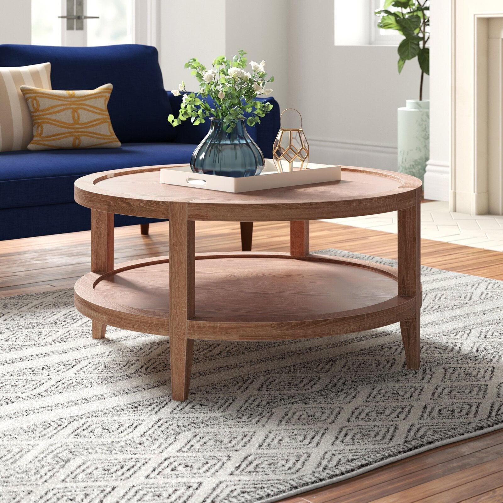Round Coffee Tables: Softer Corners and Room Flow