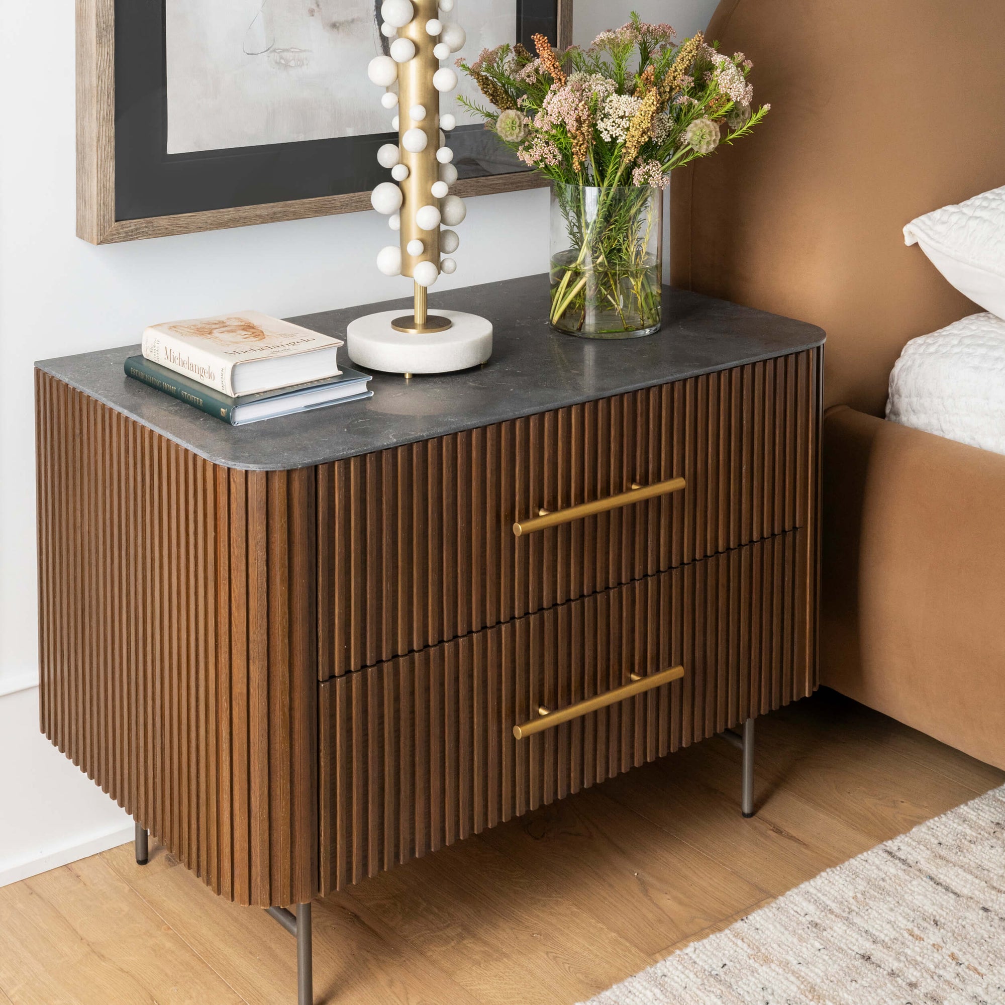 Wide Nightstands: Proportions for Larger Bedrooms