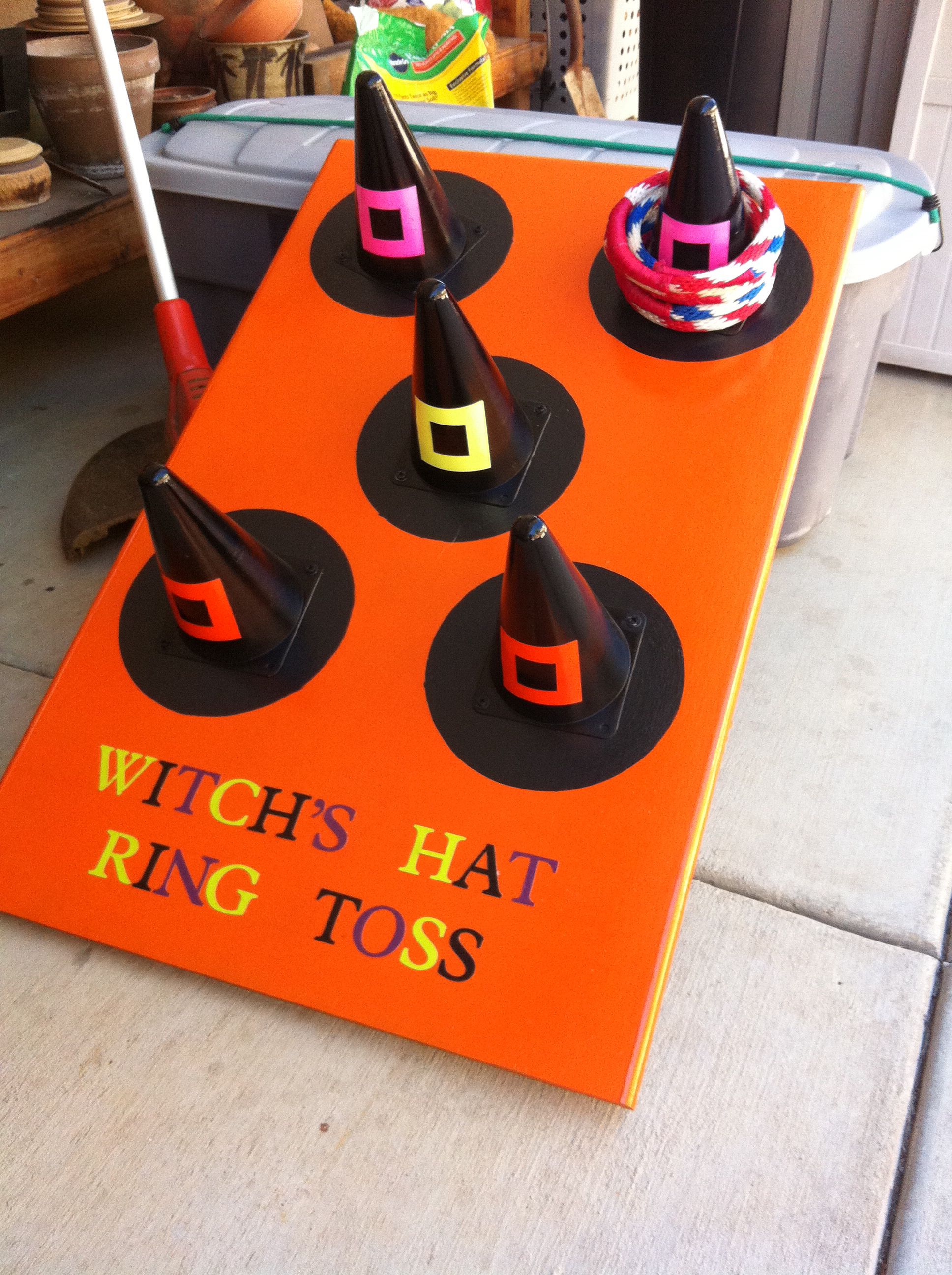 How to Set Up Halloween Carnival Game Stations