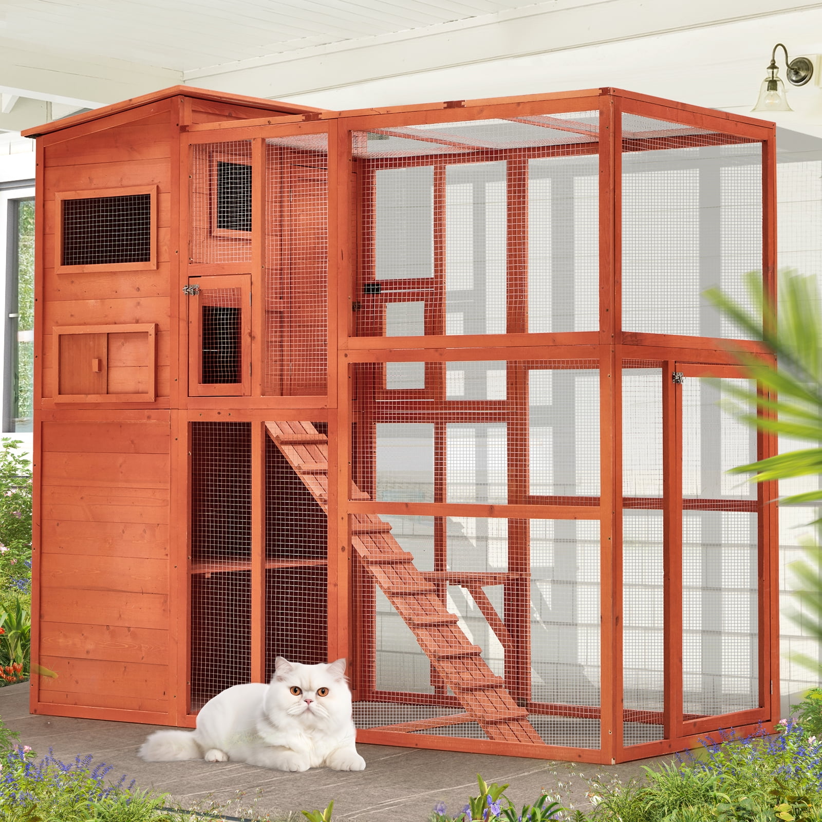 Buying a Prebuilt Catio: Size, Materials and Safety