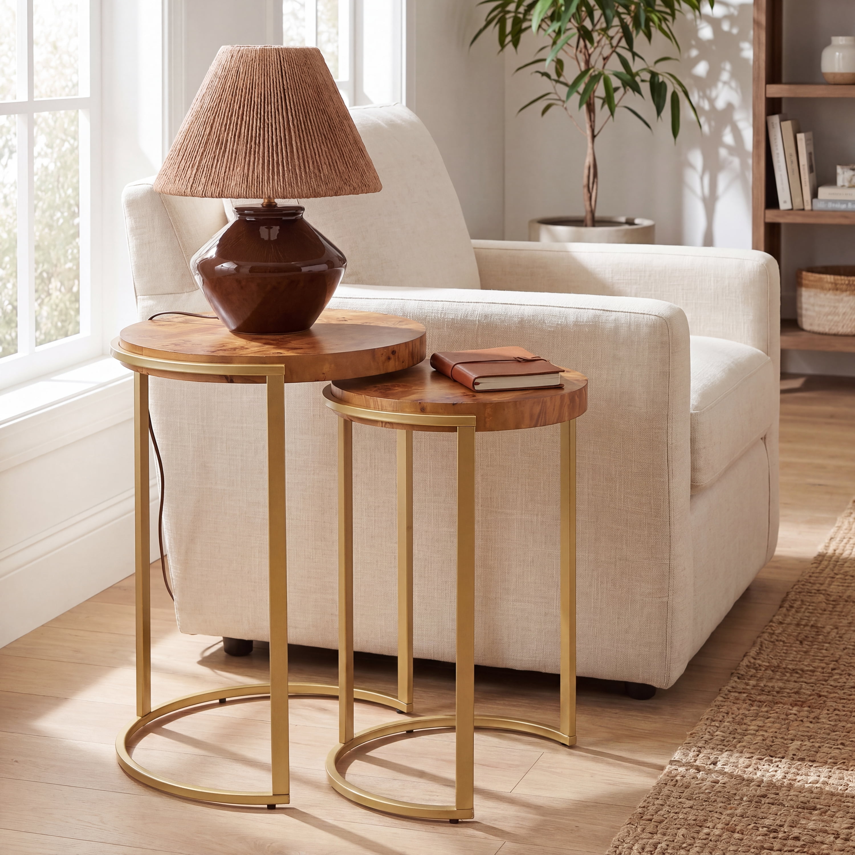 Nesting Side Tables: Flexible Extra Surfaces