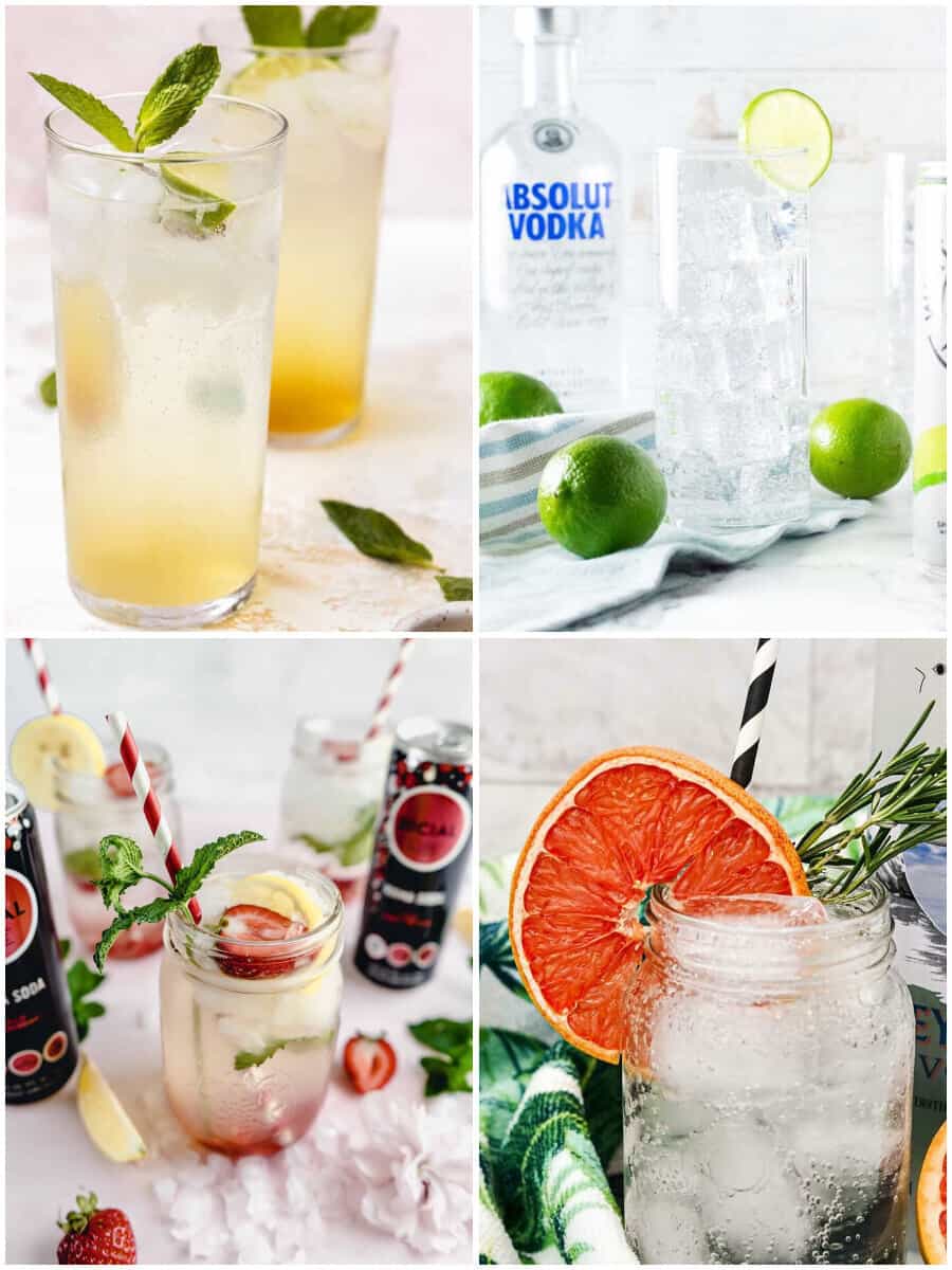 How to Make Vodka Drinks With Seltzer Water