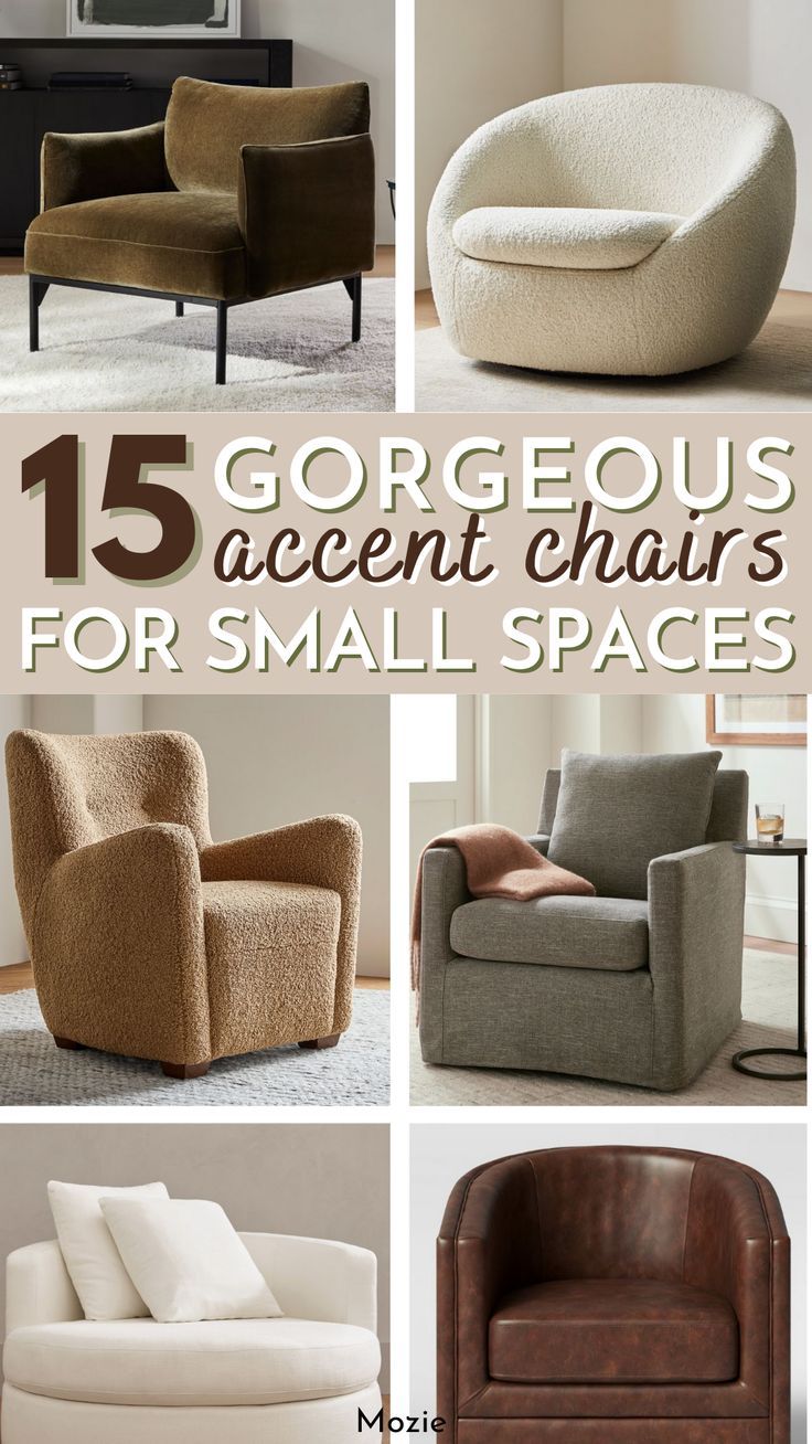 Small-Space Accent Chairs: Keeping Walkways Clear