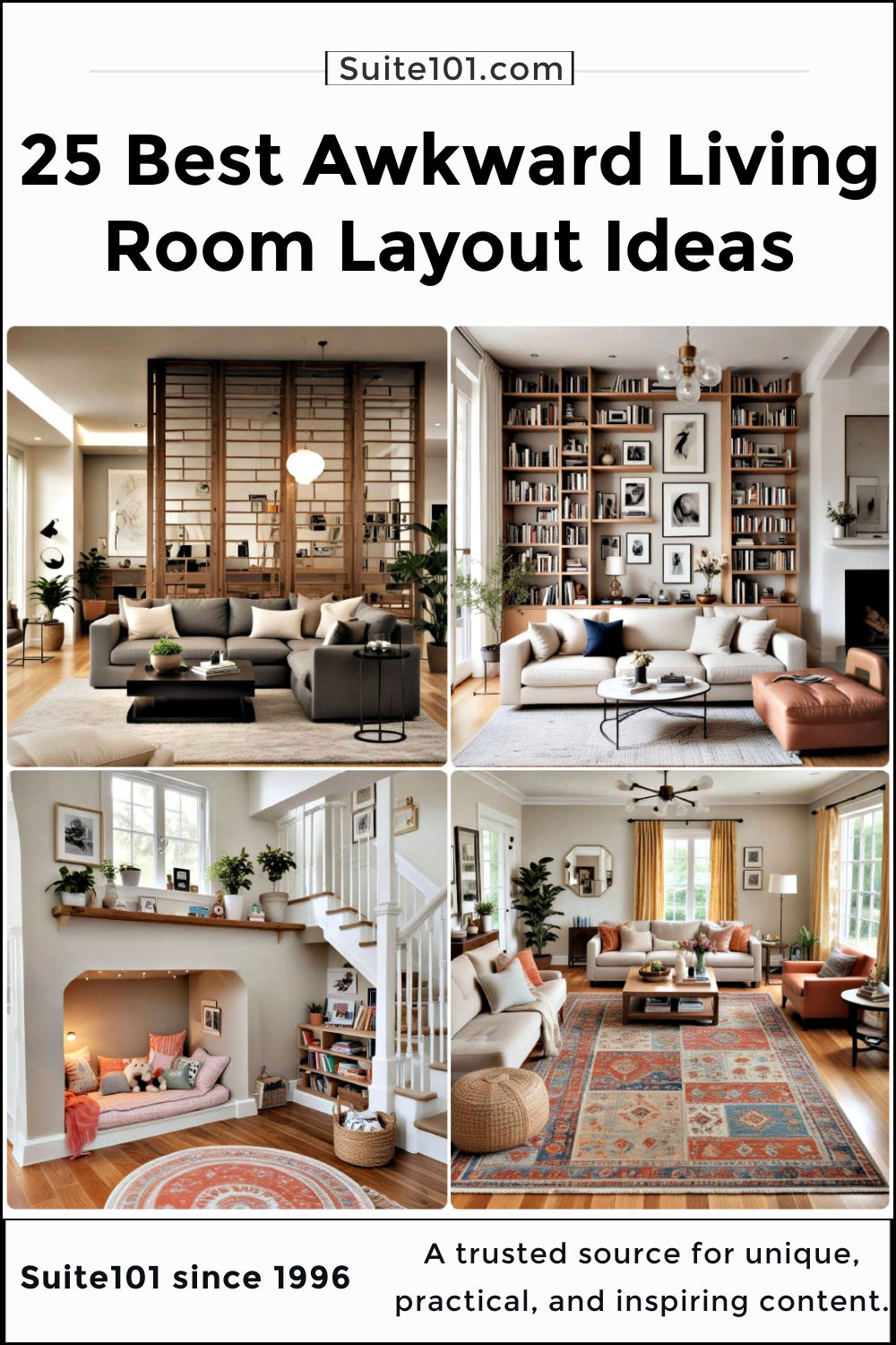 Awkward Living Room Layouts: Windows, Doors and Corners